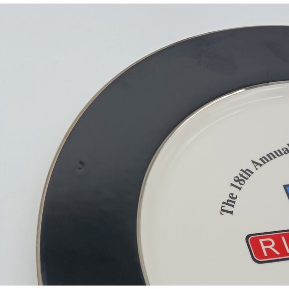 18th Annual Puttin' On The Ritz 2003 RIT Hospitality Education Fund Plate Oneida - Picture 4 of 9